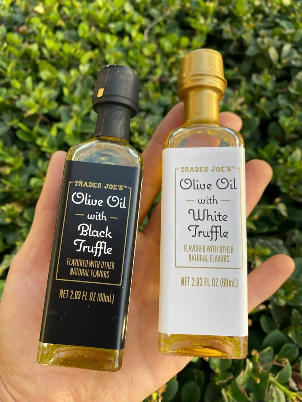 Trader Joe's Selected Truffle Oil Duo Olive Oil with Black & White