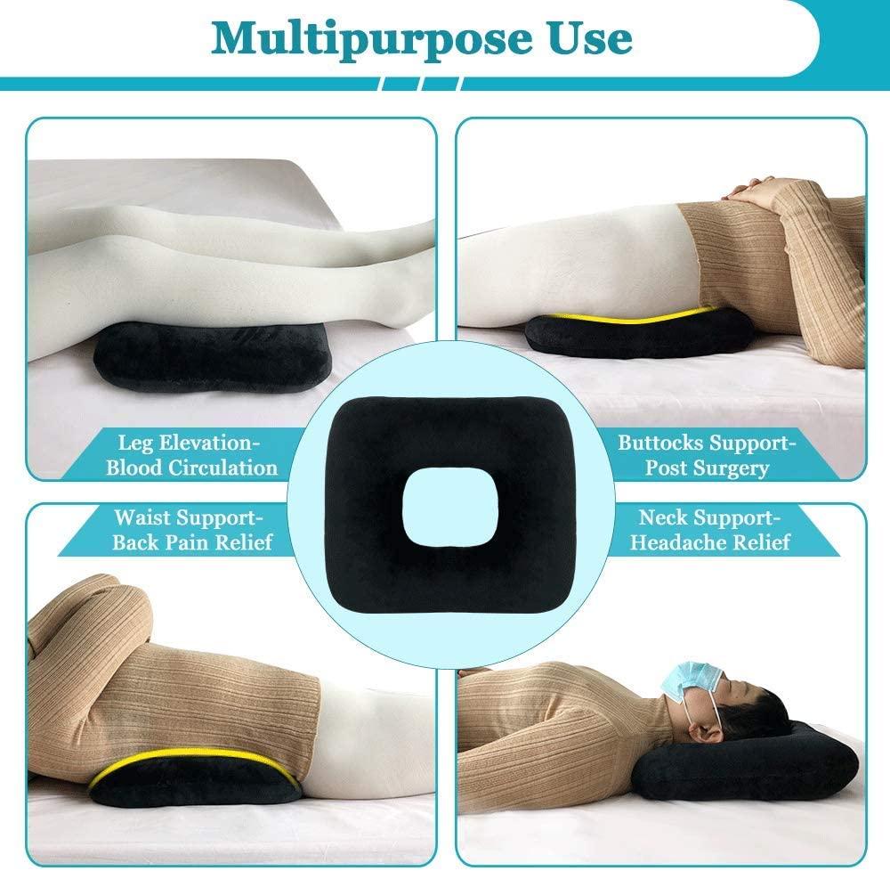 buy donut tailbone pillow hemorrhoid cushion for pain relief