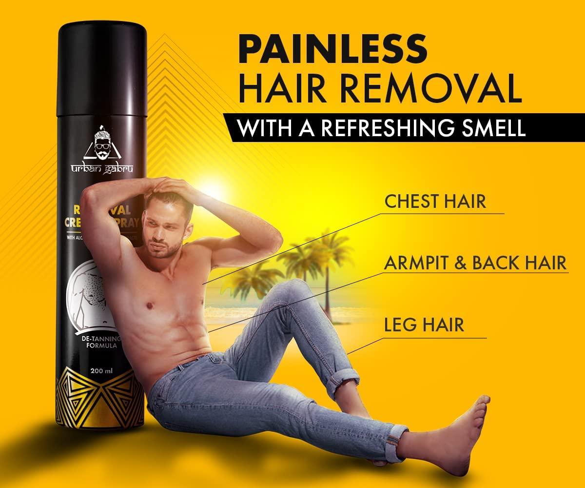 Urbangabru Hair Removal Spray Smooth & Easy Hair Removal Solution