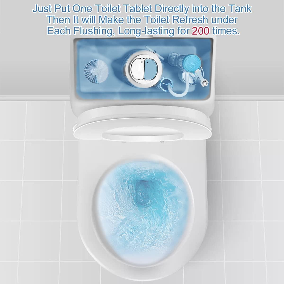 KIISSIISO Toilet Bowl Cleaner Tablets 12Pack Automatic Tank Cleaners