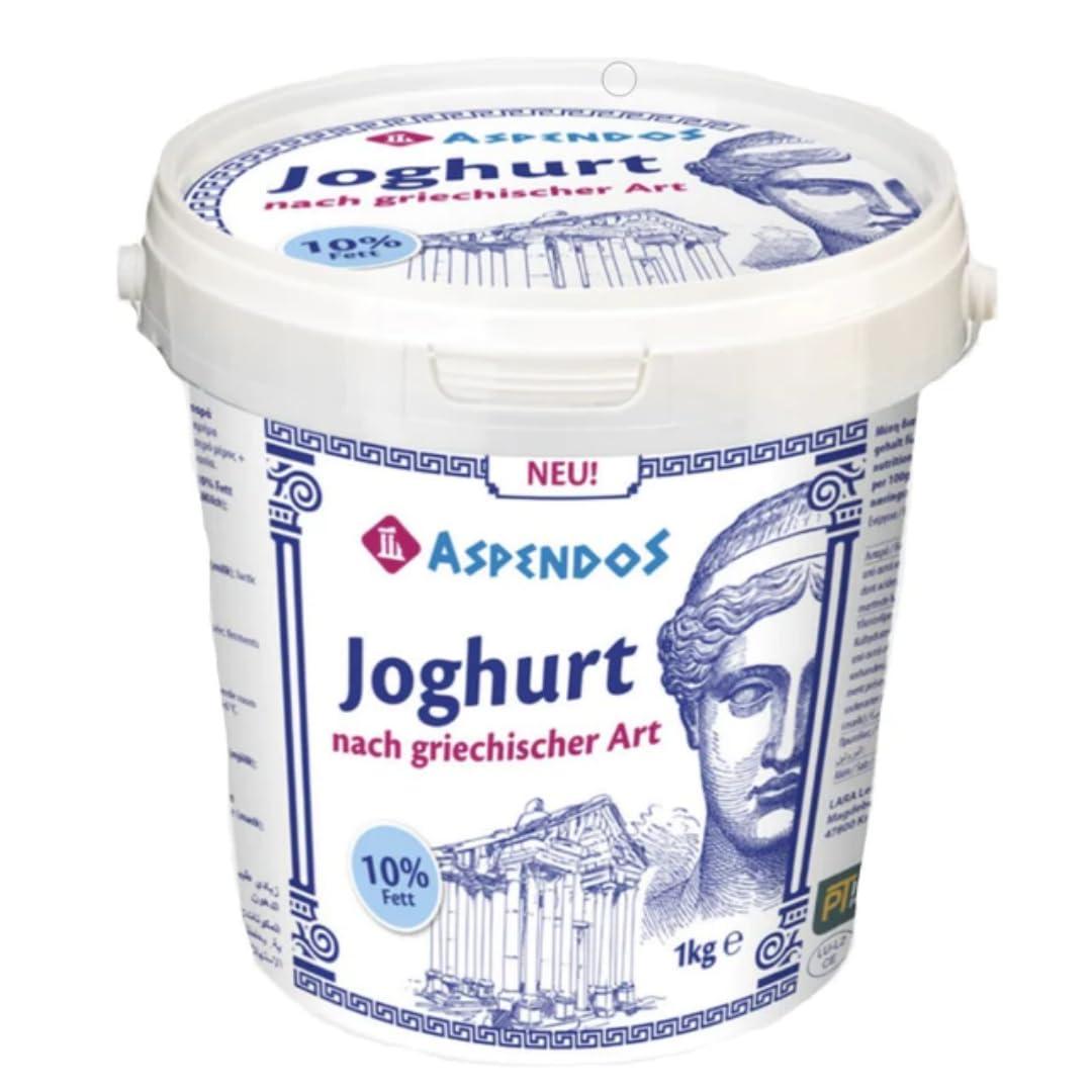 Aspendos Greek Style Yoghurt 1000g x 5 Premium Dairy Product for an