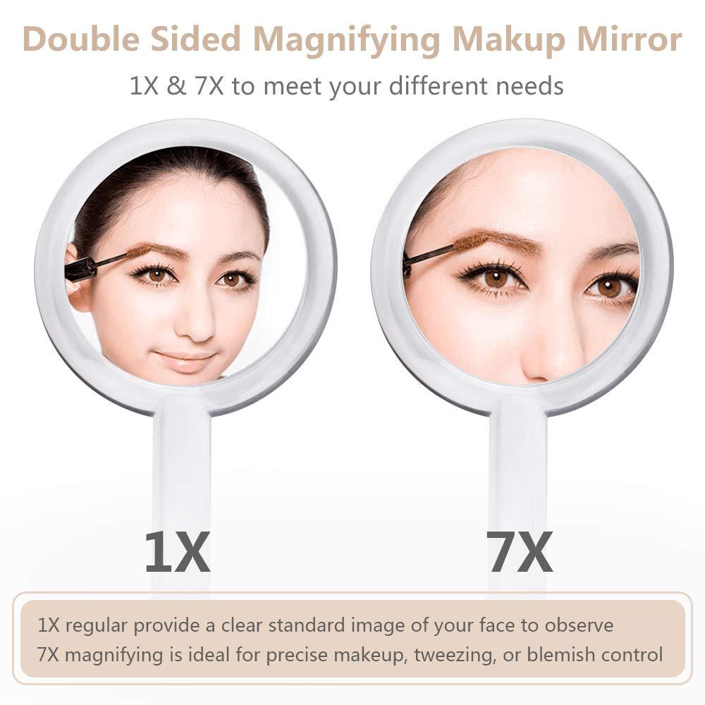 7x magnifying outlet mirror