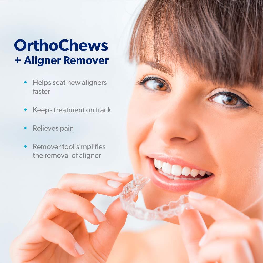 EverSmile OrthoChews Dental Aligner Seater with Aligner Removal Tool