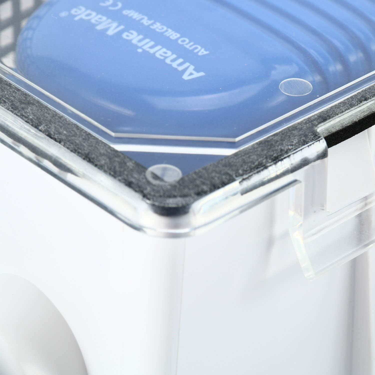 Amarine Made Boat Marine Shower Sump Pump Drain Kit System Shower Pump System 12v 750 GPH