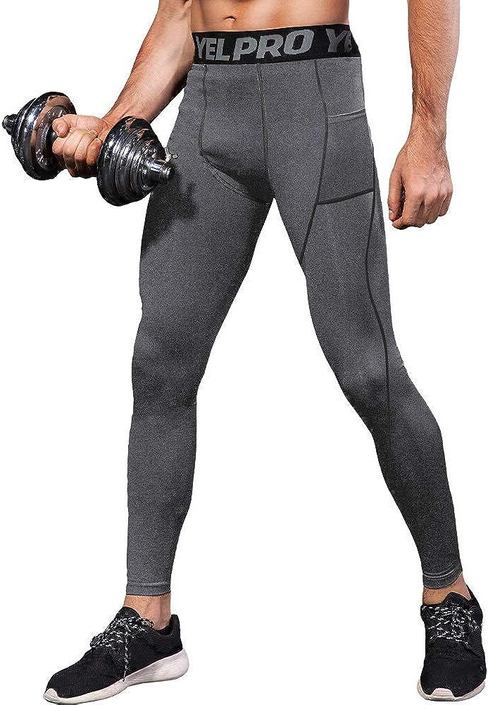 Clearance Men's Thermal Compression Pants Athletic Sports Leggings