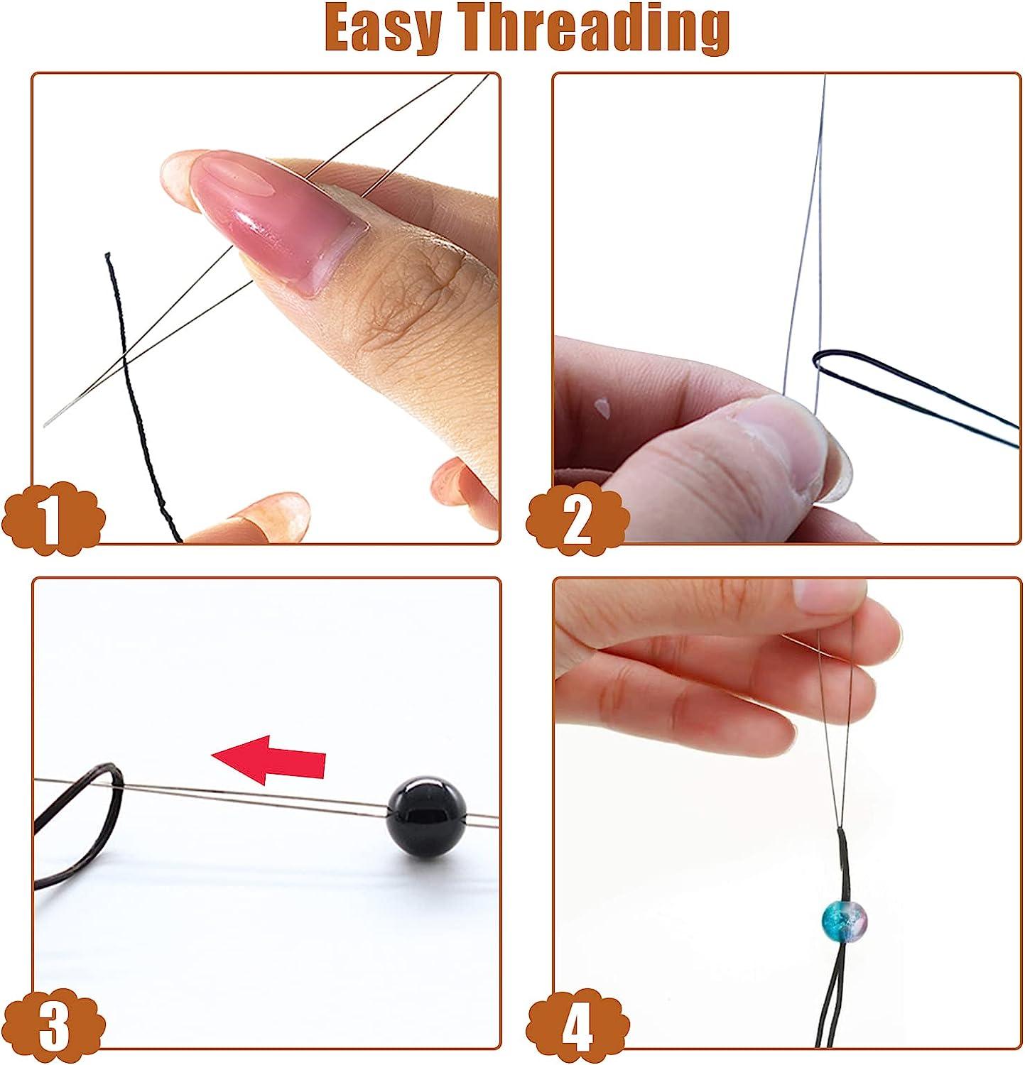 Bead Needles For Jewelry Making Sewing Needles Beading Needles For Jewelry  Making Multi-use Deedles DIY Threader Tape Measure - AliExpress