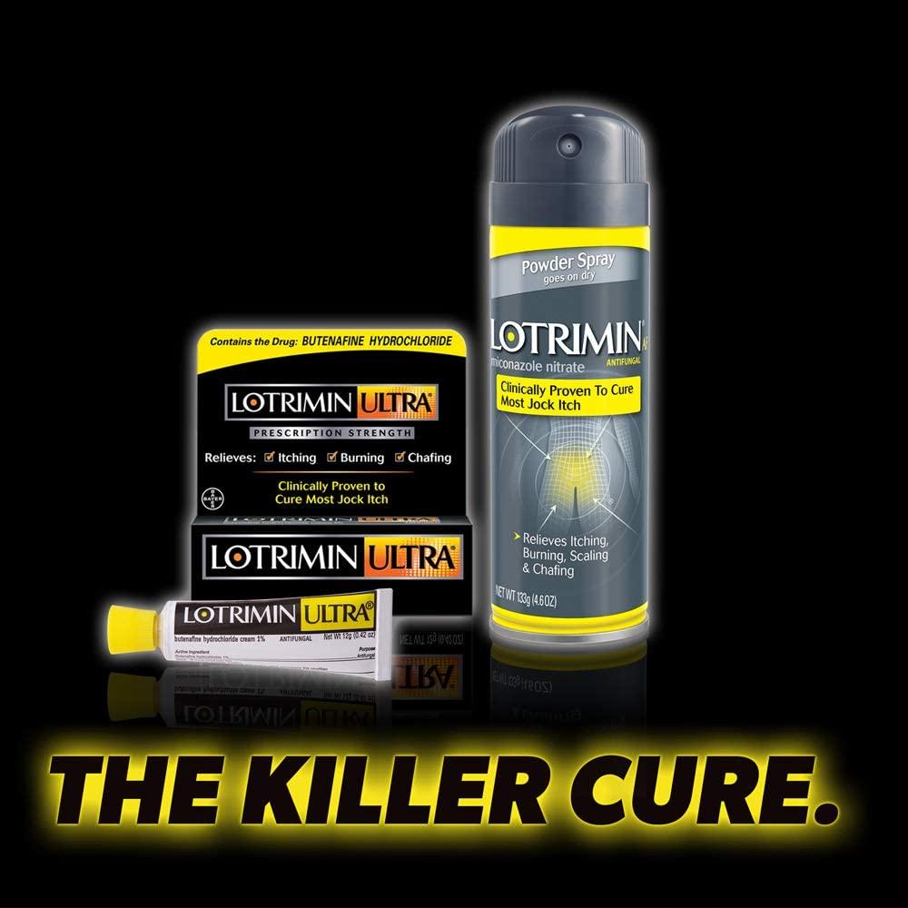 Lotrimin AF Jock Itch Antifungal Powder Spray, Miconazole Nitrate 2