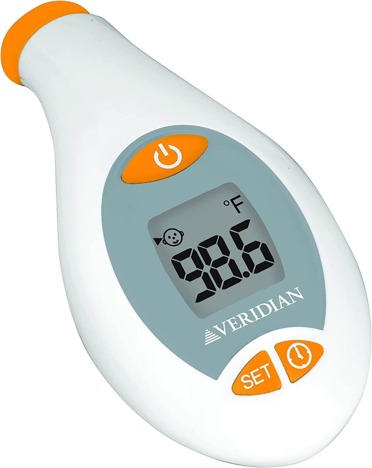 Veridian Healthcare Deluxe Temple Touch Thermometer for Children Adults