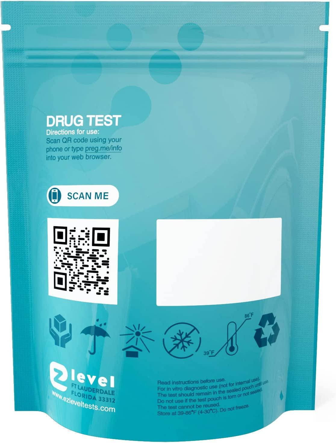 EZ Level Marijuana THC Drug Test Kit (15 Count) 15 Count (Pack of 1)