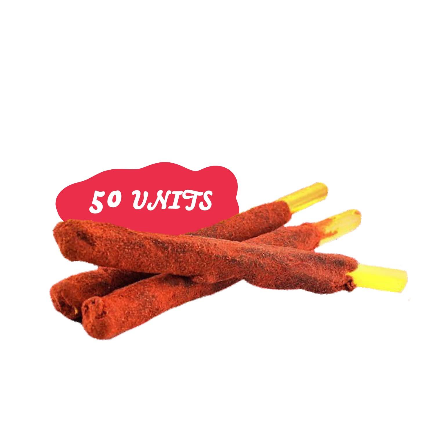 BETAMEX Tamarrico Candy Tamarind Flavor Sticks 50 Pcs 1kg/2.2pounds