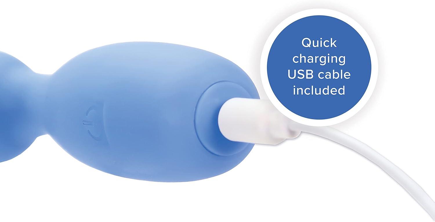 Plusone Personal Massage Device - Waterproof Body-Safe Silicone 10