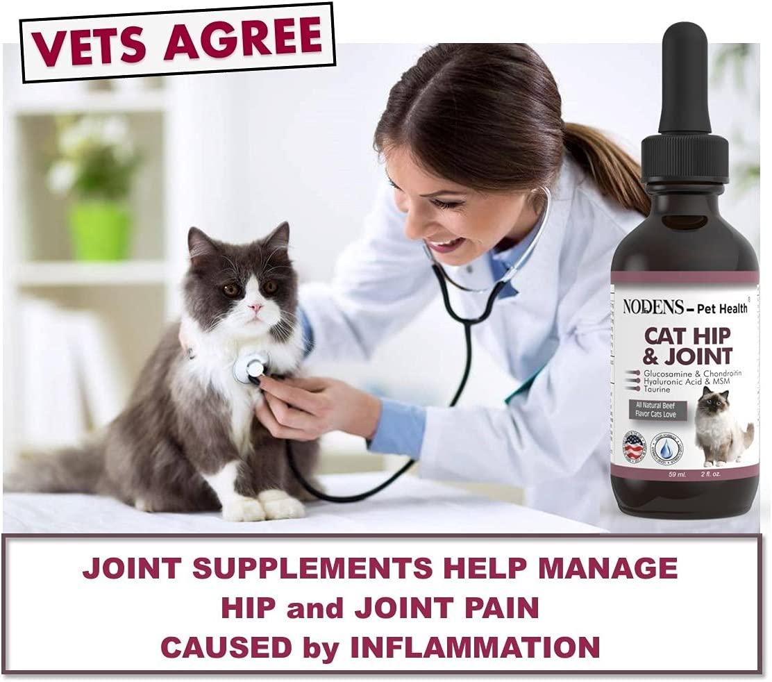 NODENS CAT Hip and Joint Glucosamine for Cats with Chondroitin and Opti