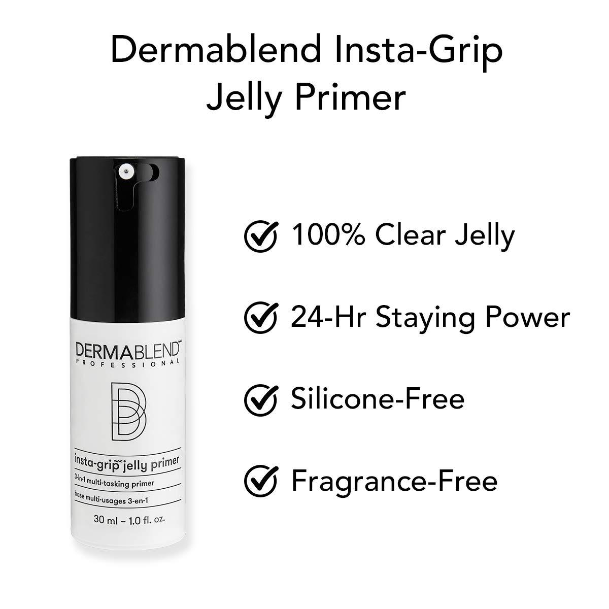 Dermablend InstaGrip Jelly Primer Face Makeup, SiliconeFree Face