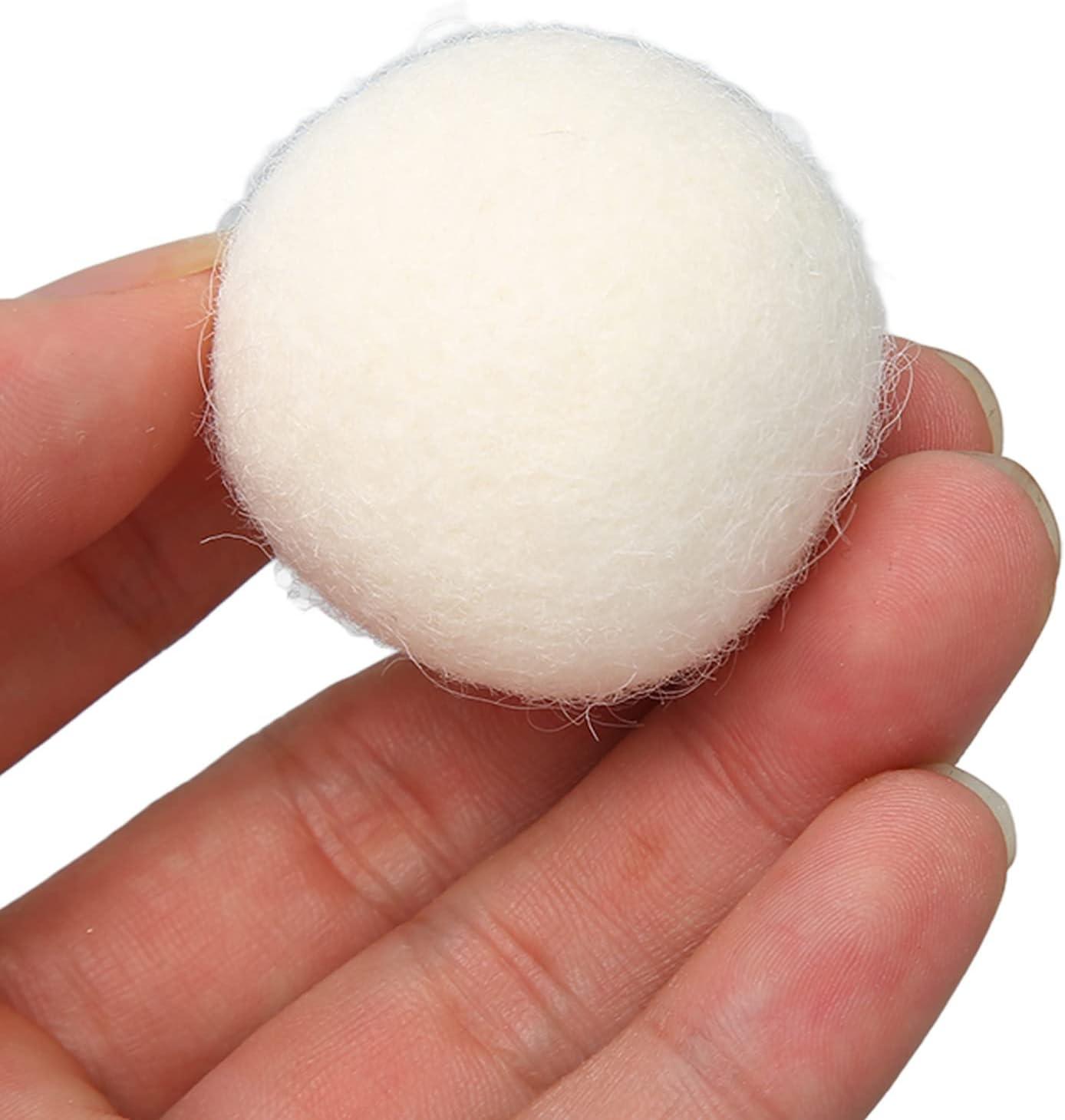 6 Pcs Wool Drying Balls High Density Absorb Moisture Reduce Static