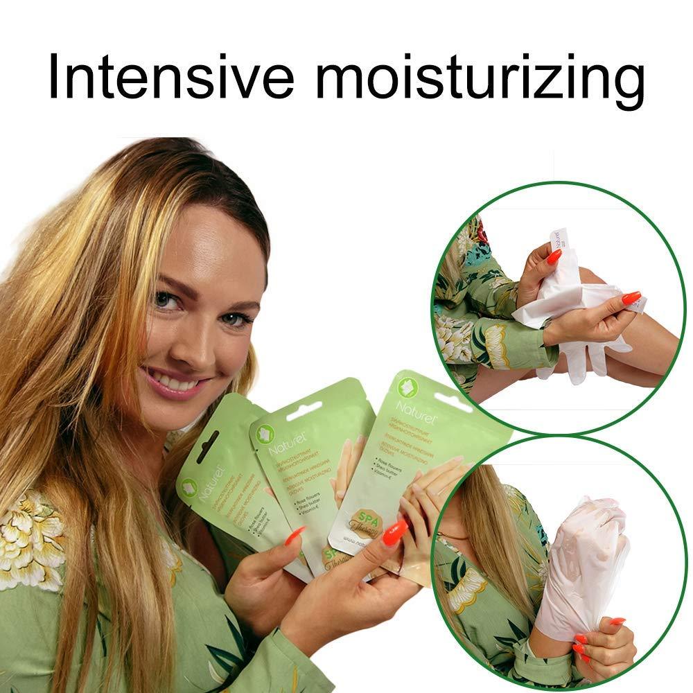 Hand Mask For Dry Hands Rich Korean Moisturizing Gloves & Shea Butter