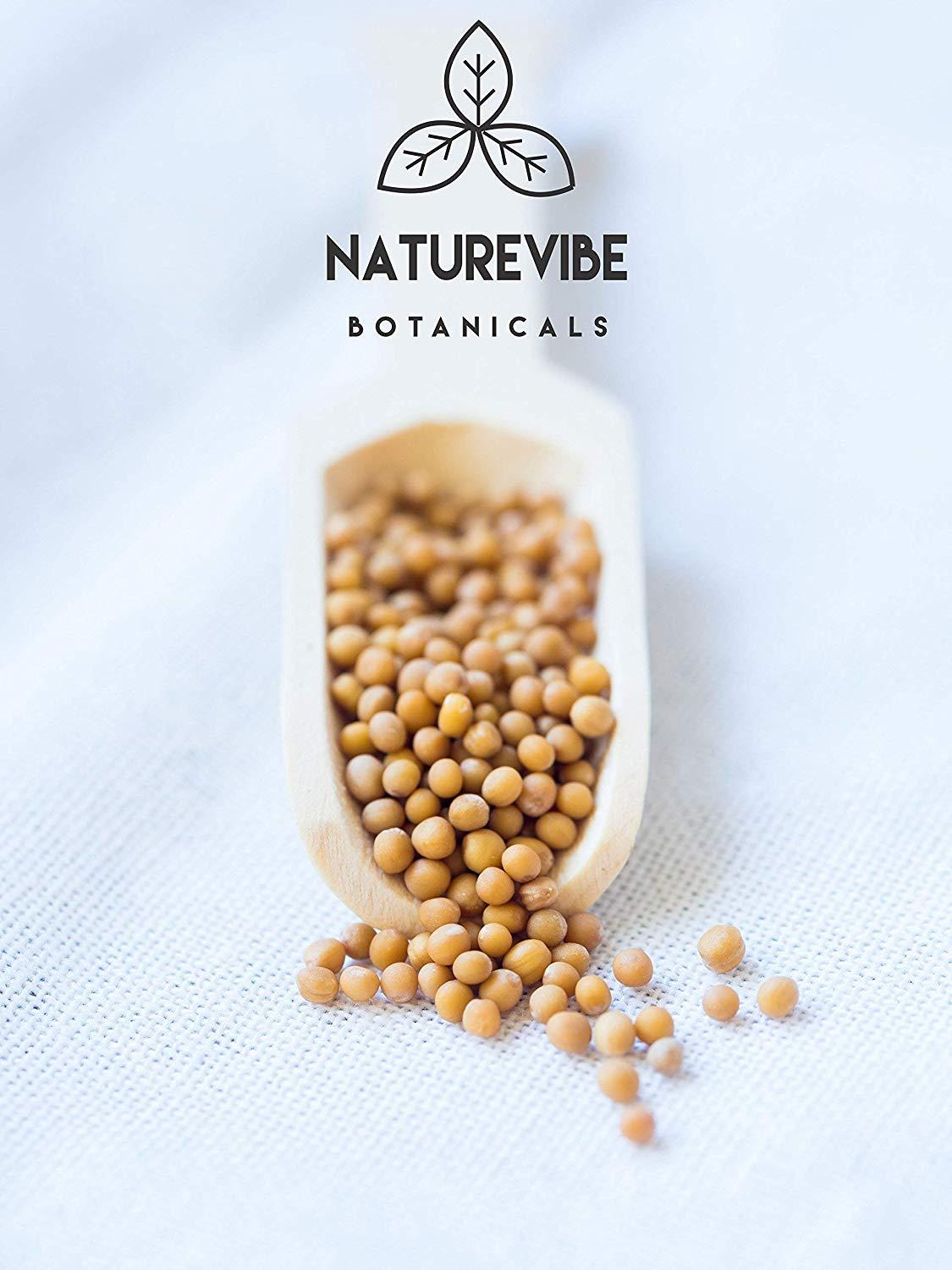 Naturevibe Botanicals Organic Yellow Mustard Seed Powder, 1 Pound 100