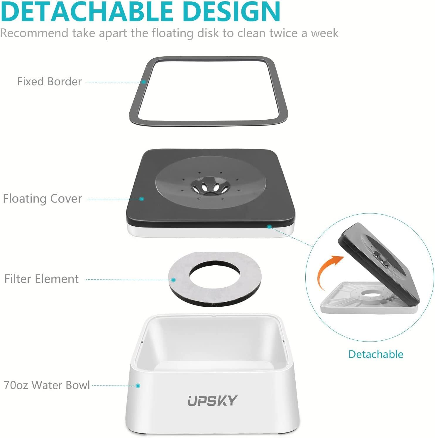 Upsky dog water bowl online