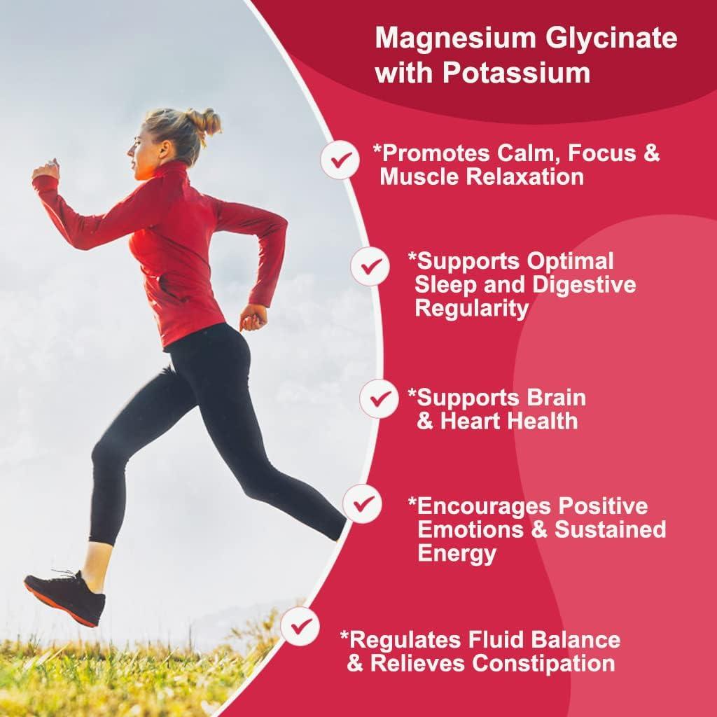 Magnesium Glycinate Gummies 400 mg with 100 mg Magnesium LThreonate Chelated Magnesium