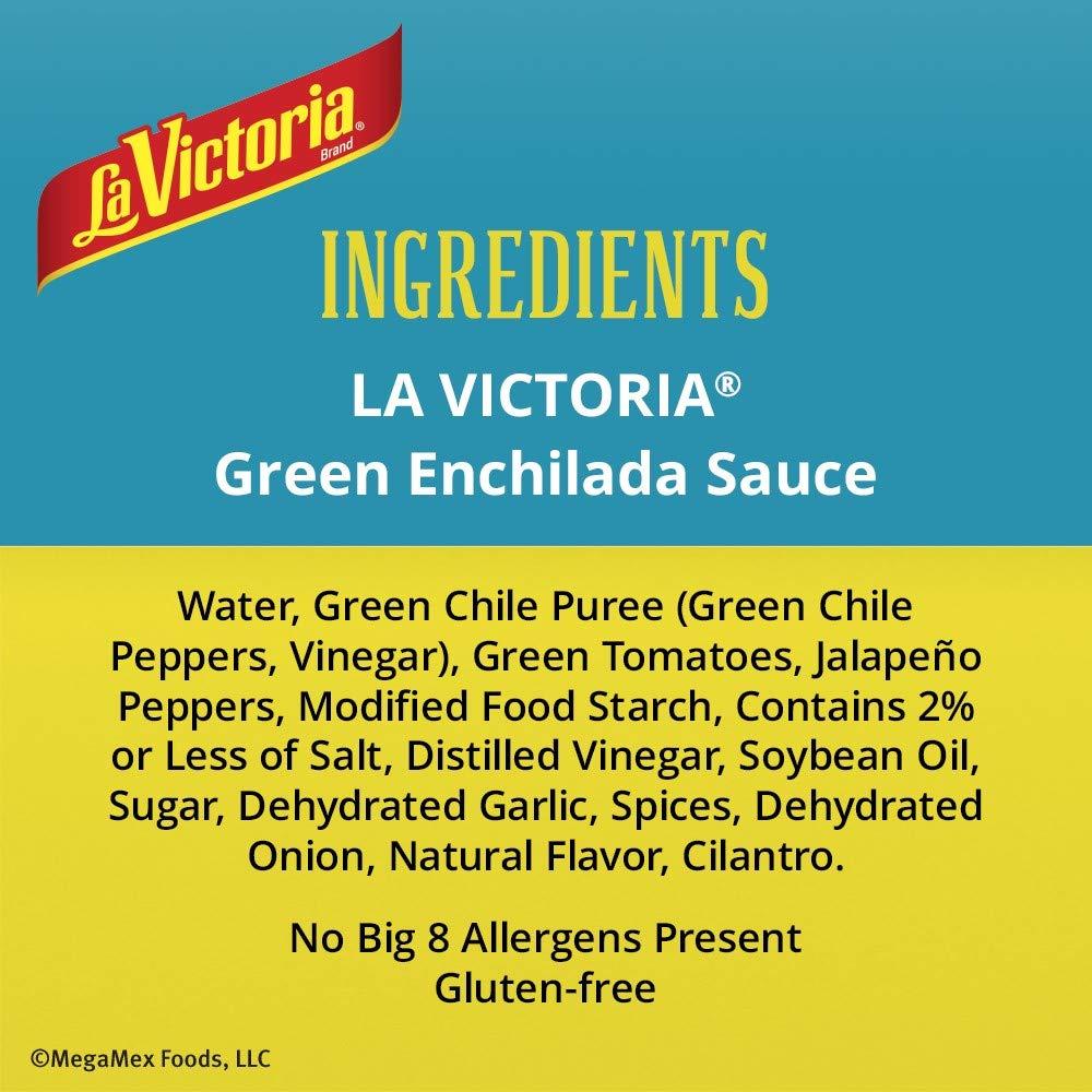 La Victoria Green Enchilada Sauce Mild 10Ounce Cans (Pack of 12)