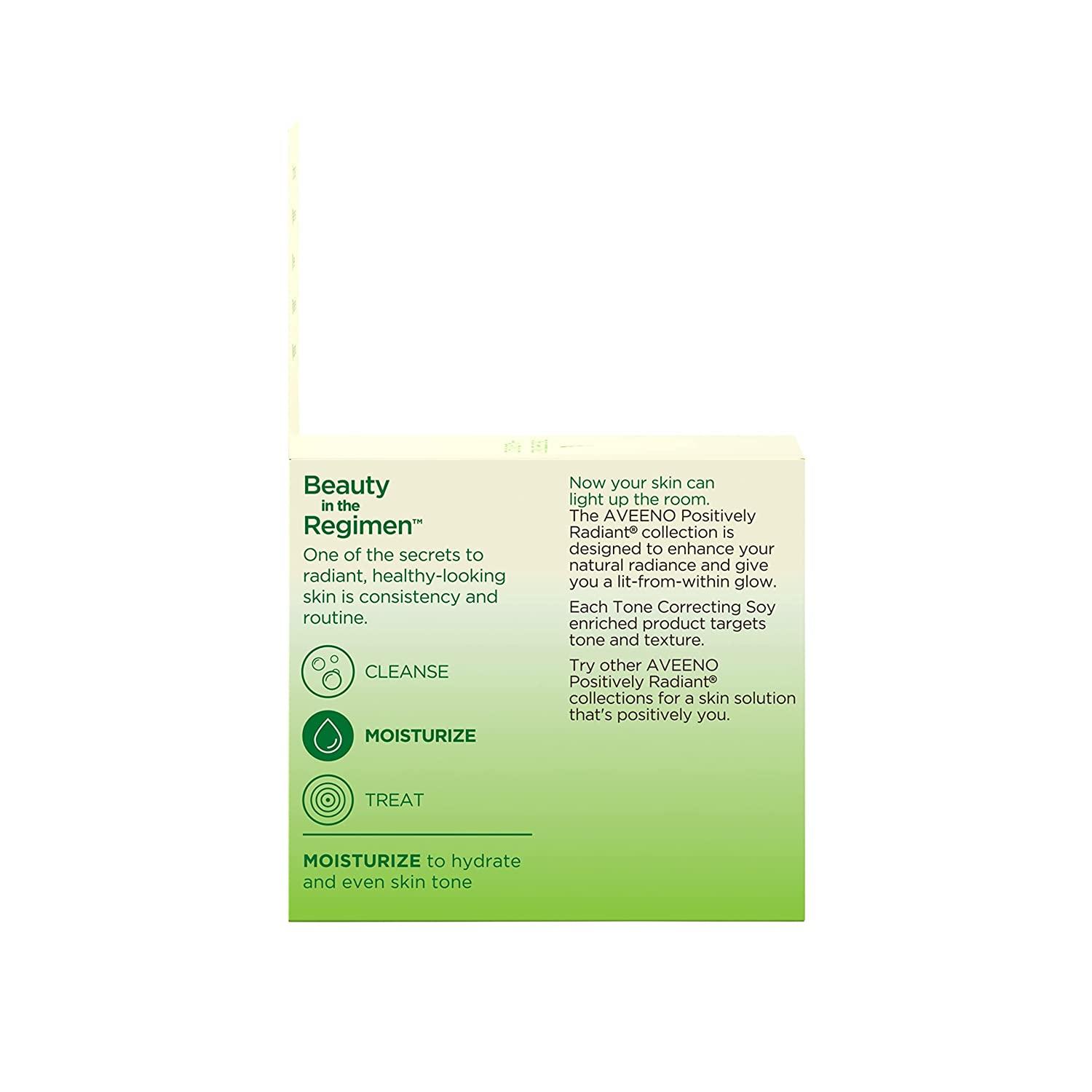 Aveeno Positively Radiant Daily Gel Facial Moisturizer with Hyaluronic