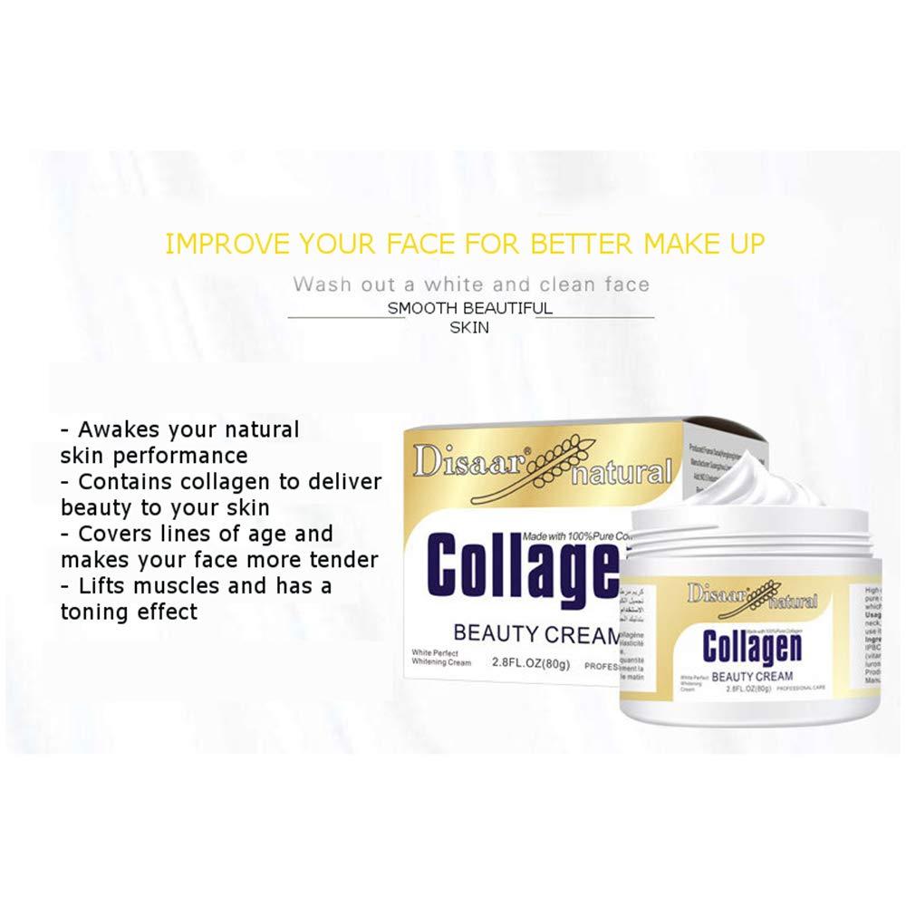 DISAAR BEAUTY Collagen Cream 80g Target Forehead, Neck, and Smile