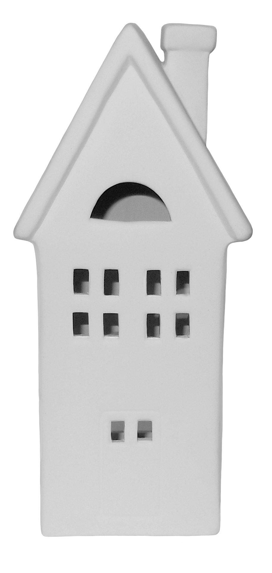 Pain Your Own Ceramic Townhouse Candle Votive Lantern DIY Keepsake