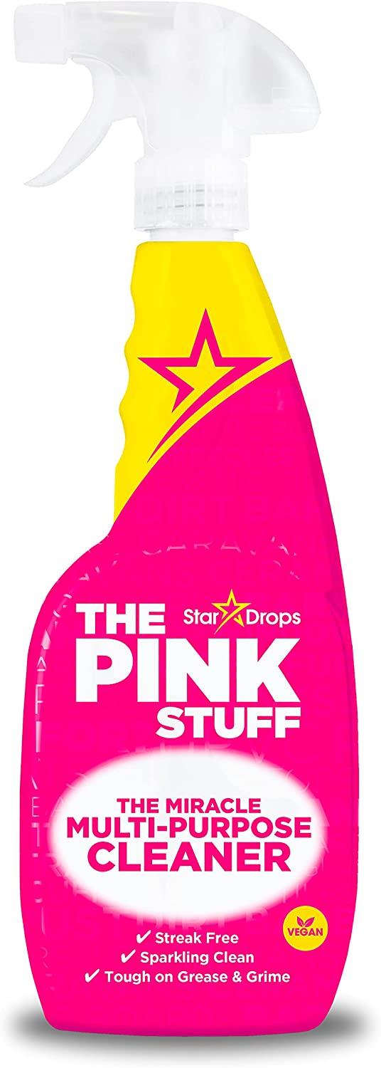 The Pink Stuff - Ultimate Bundle (1 Cleaning Paste, 1 Multi-Purpose Spray,  1 Cream Cleaner, 1 Bathroom Foam Cleaner) 