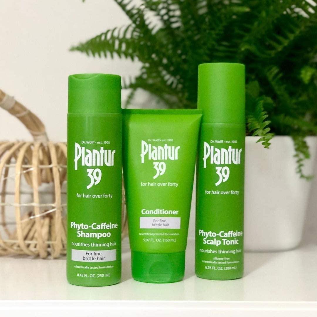 Plantur 39 Women's Scalp Tonic 6.76 Fl Oz - For Fine, Thinning Hair Growth  - Sulfate Free with Castor Oil, Niacin, Zinc