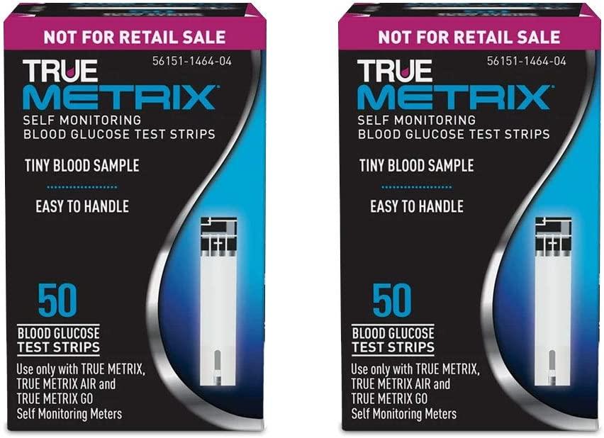 TRUE Metrix Blood Glucose Test Strips(100 Count) with 100 TRUEplus