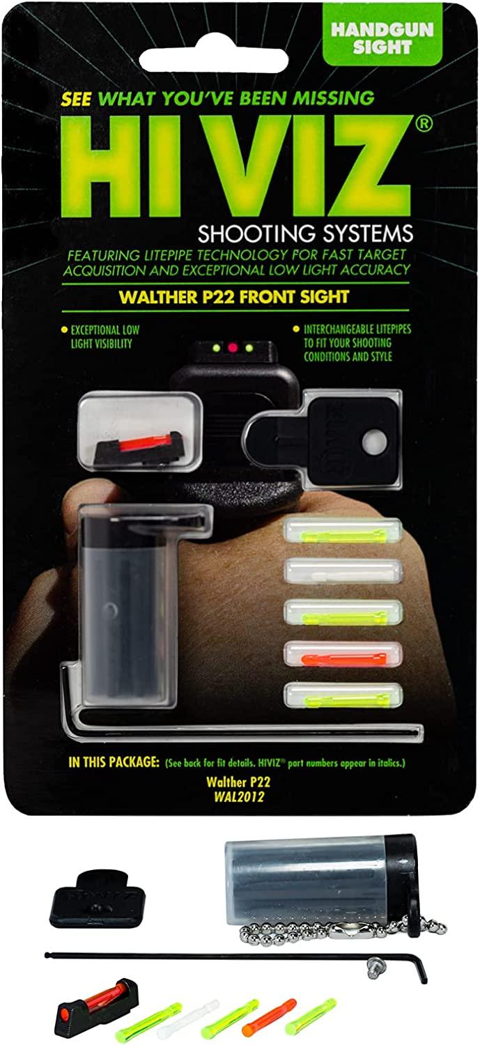 HIVIZ Walther P22 Front Sight Interchangeable Buy Now with Express