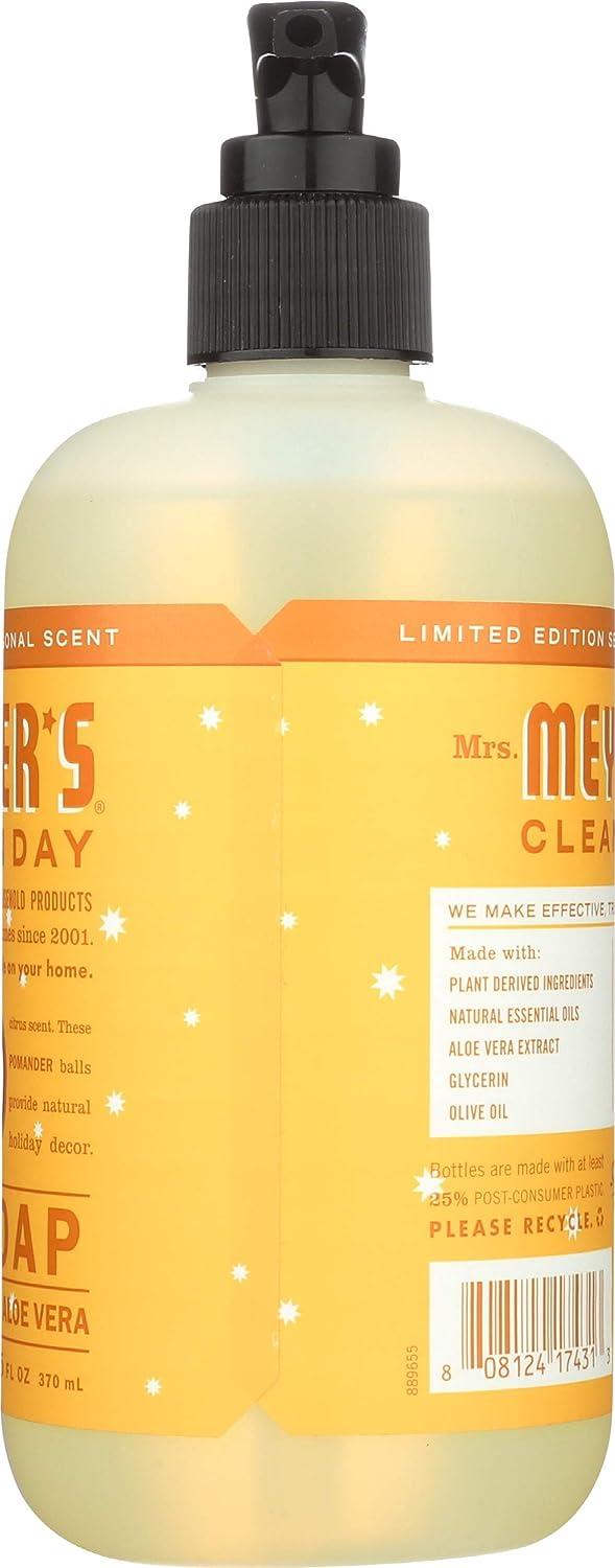Mrs. Meyer's Limited Edition Orange Clove Hand Soap 12.5 fl. oz