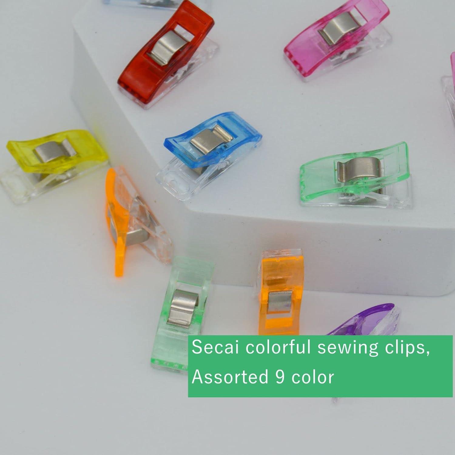 Secai Sewing Clips for Crafting and Quilting Pack of 30PCS Clips for Sewing  Supplies