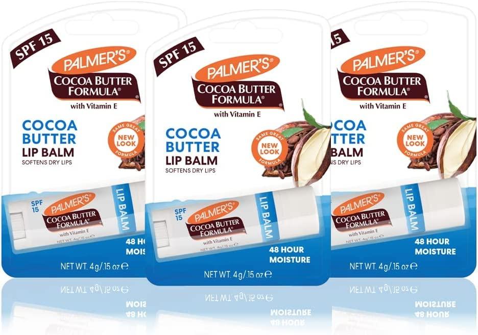 Palmer's Cocoa Butter Formula Lip Balm (3 Pack) Butter Pack of 3