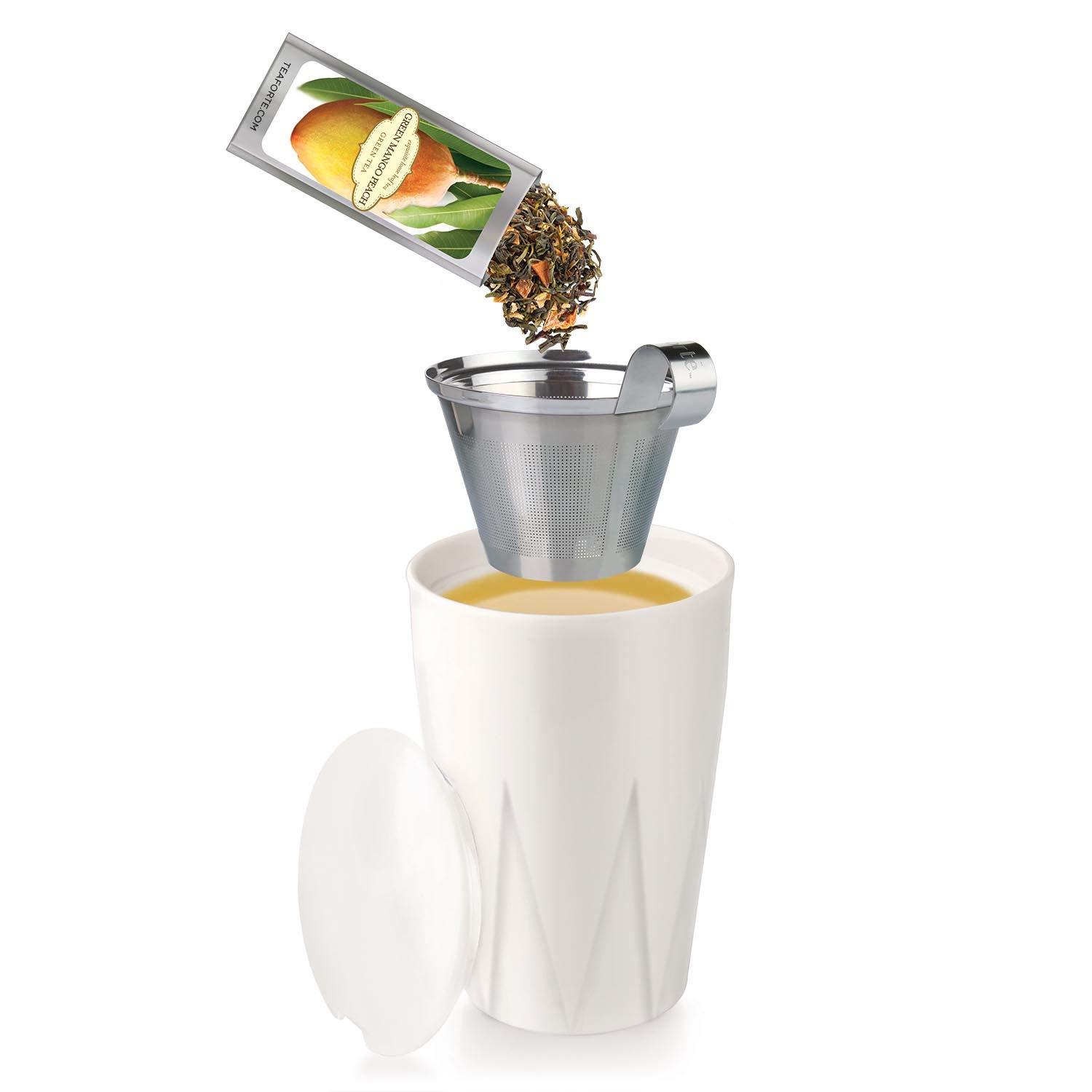 Tea Forte Assorted Tea Gift Set 28 Assorted Loose Leaf Teas Single