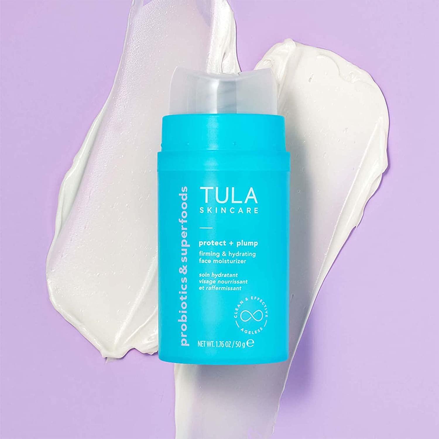 TULA Skin Care Protect + Plump Firming & Hydrating Face Moisturizer