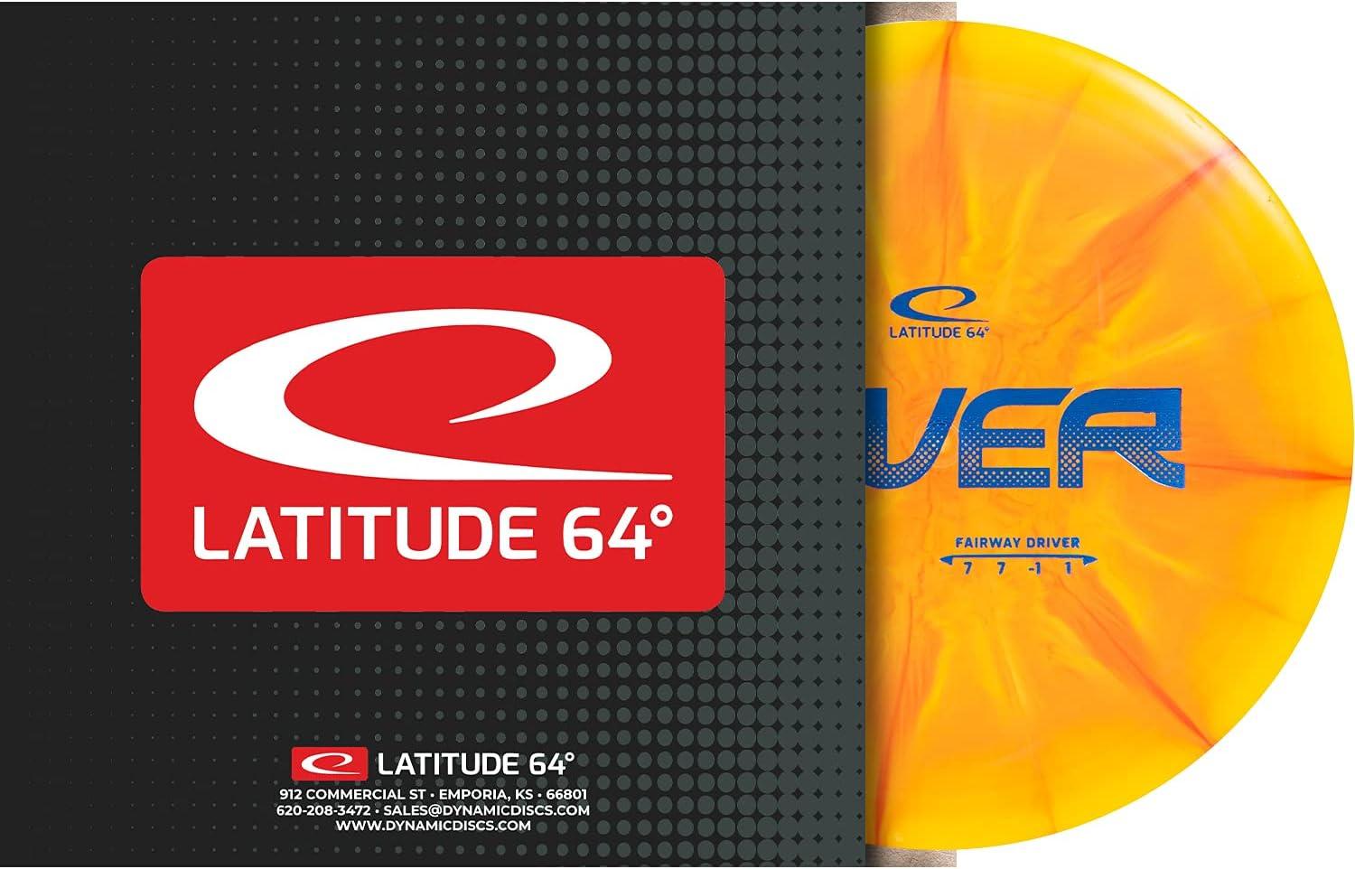 Latitude 64 Retro Burst River Distance Driver Disc Golf Disc Maximum