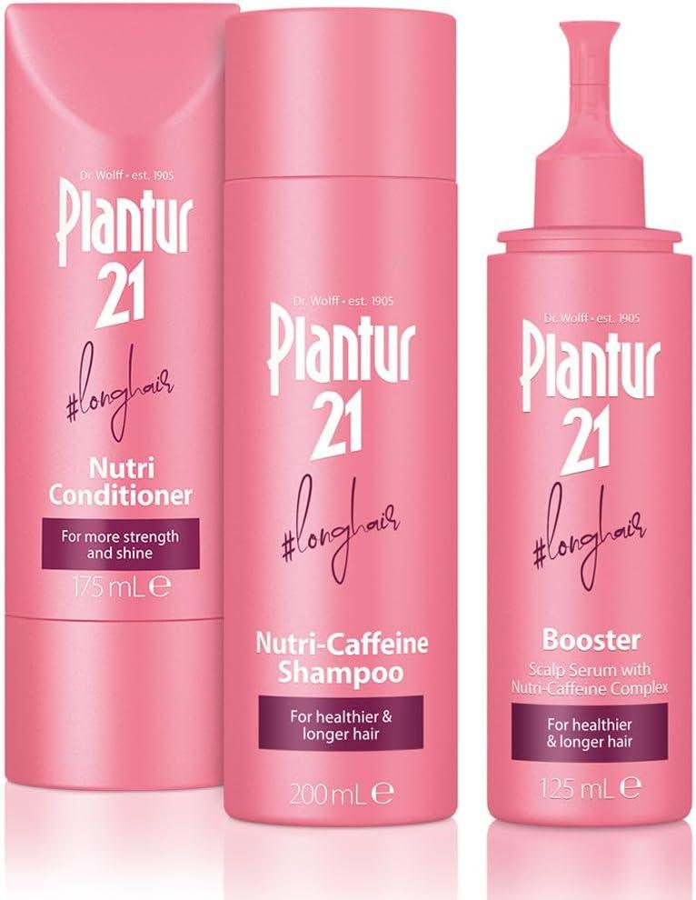Plantur 21 Longhair Shampoo, Conditioner & Hair Serum Set for