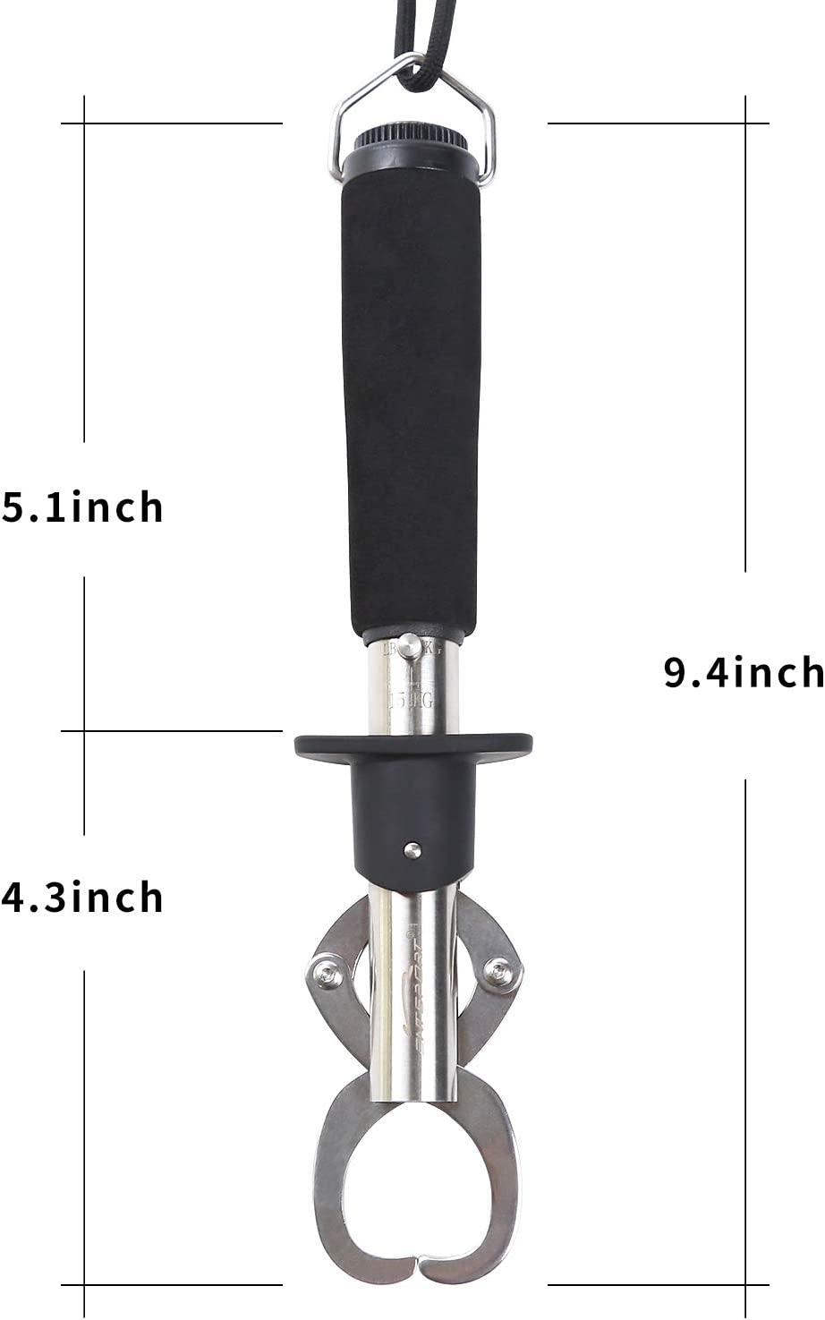 ENTSPORT Fish Lip Gripper Fish Scales Professional Fish Holder