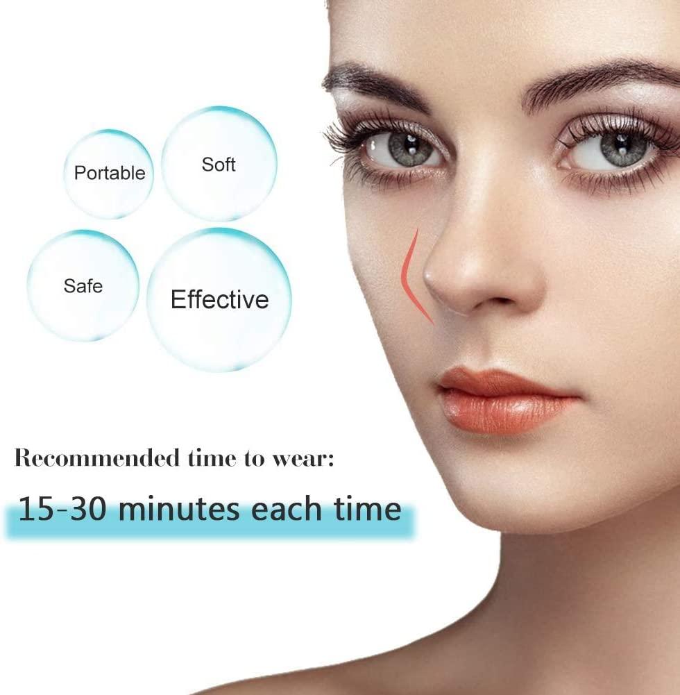 Nose Shaper Clip, Pain-Free Nose Bridge Straightener Corrector, Soft  Silicone Nose Slimmer Rhinoplasty Device Nose Up Lifting Clip Beauty  Tool(Unisex) Transparent