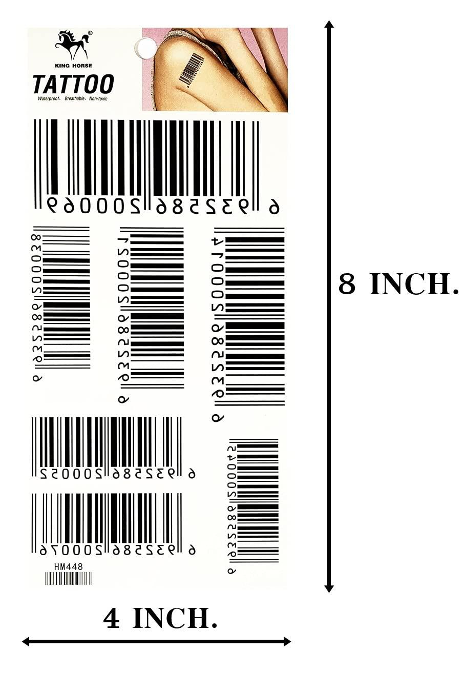 Made In Usa Barcode Tattoo