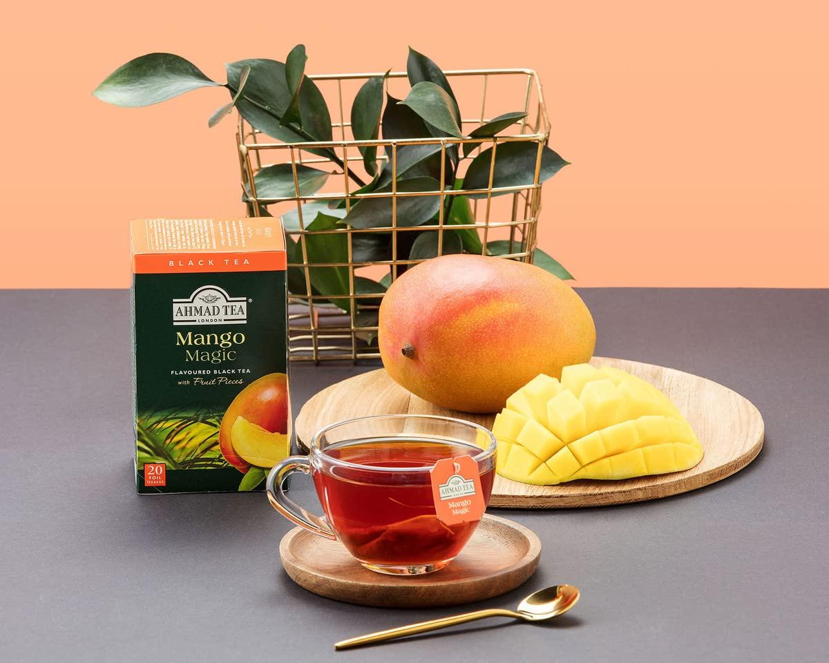 Ahmad Tea Fruit Tea Selection Variety Pack Black Tea Bags, 120 Ct (6 Boxes  of 20) 