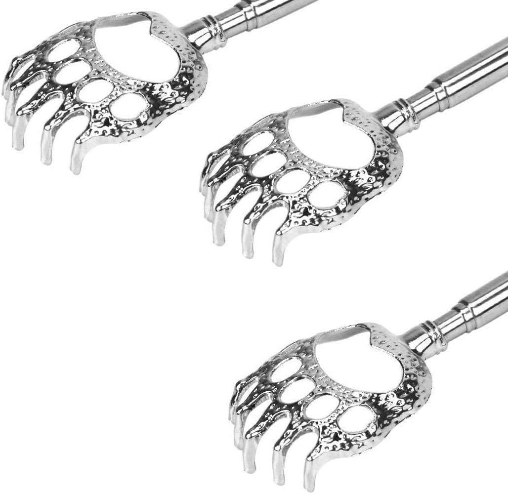 ISCRIO Back Scratcher,4 Pcs Telescoping Back Scratchers Hand Massager