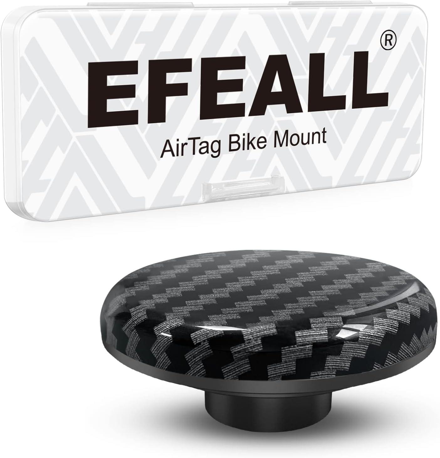  EFEALL AirTag Bike Mount for Air Tag, Anti-Theft