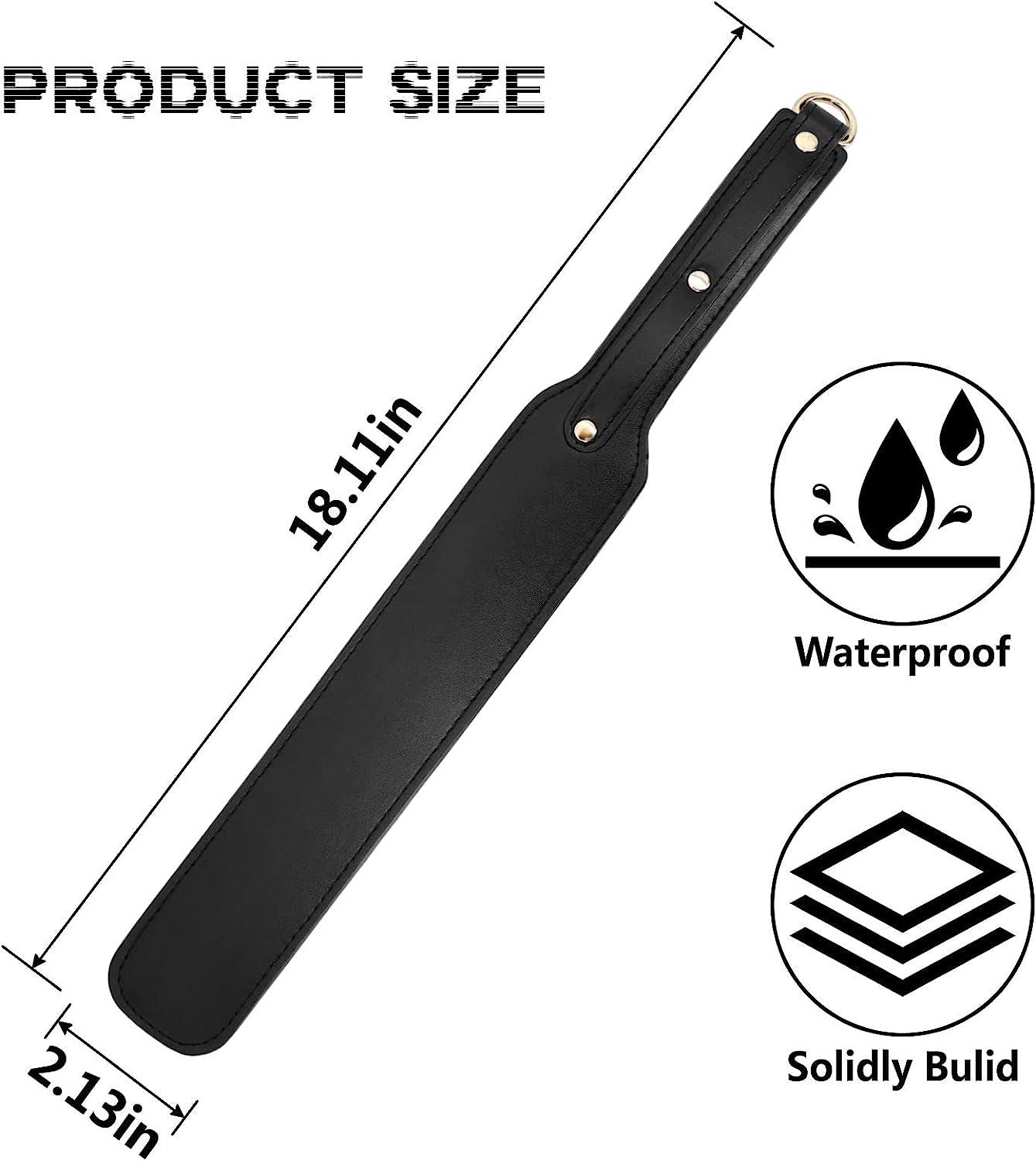 Faux Leather Riding Crop - Equestrian Training & Cosplay Paddle