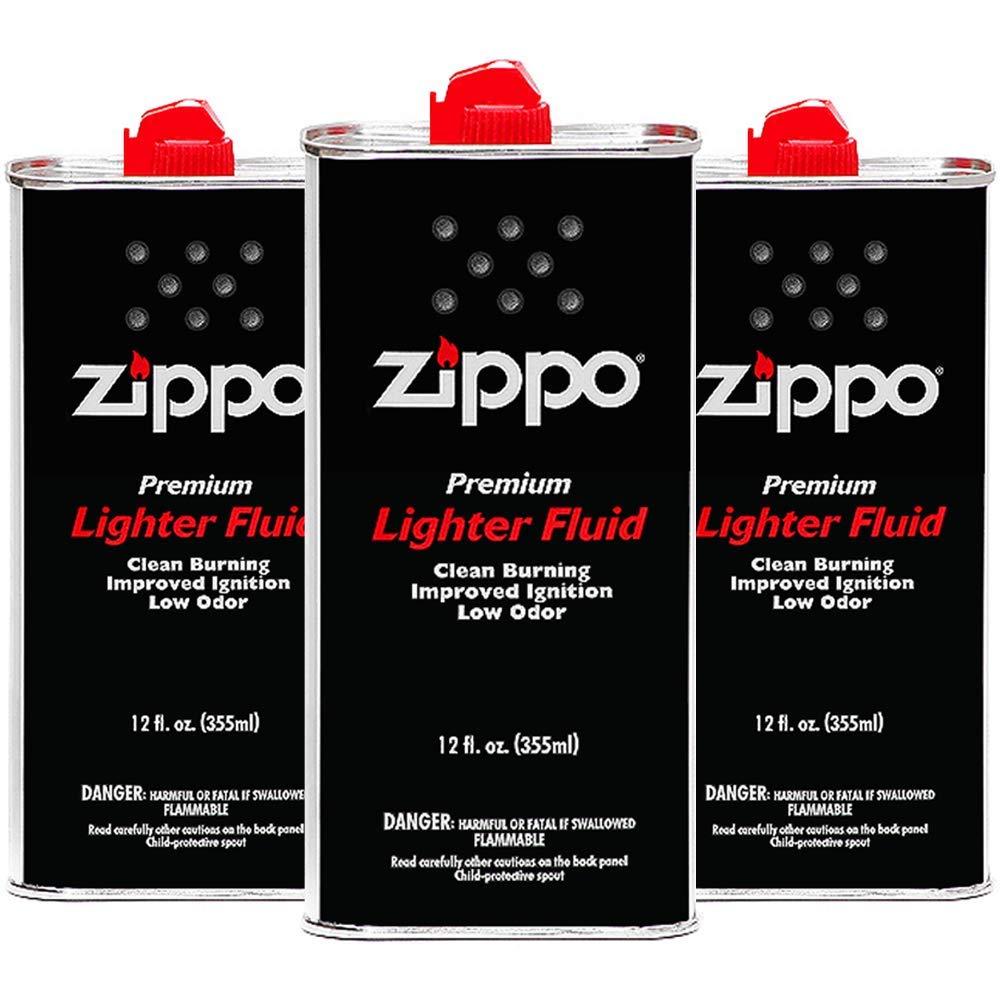 Zippo Premium Lighter Fluid, 12Ounces, 3Pack