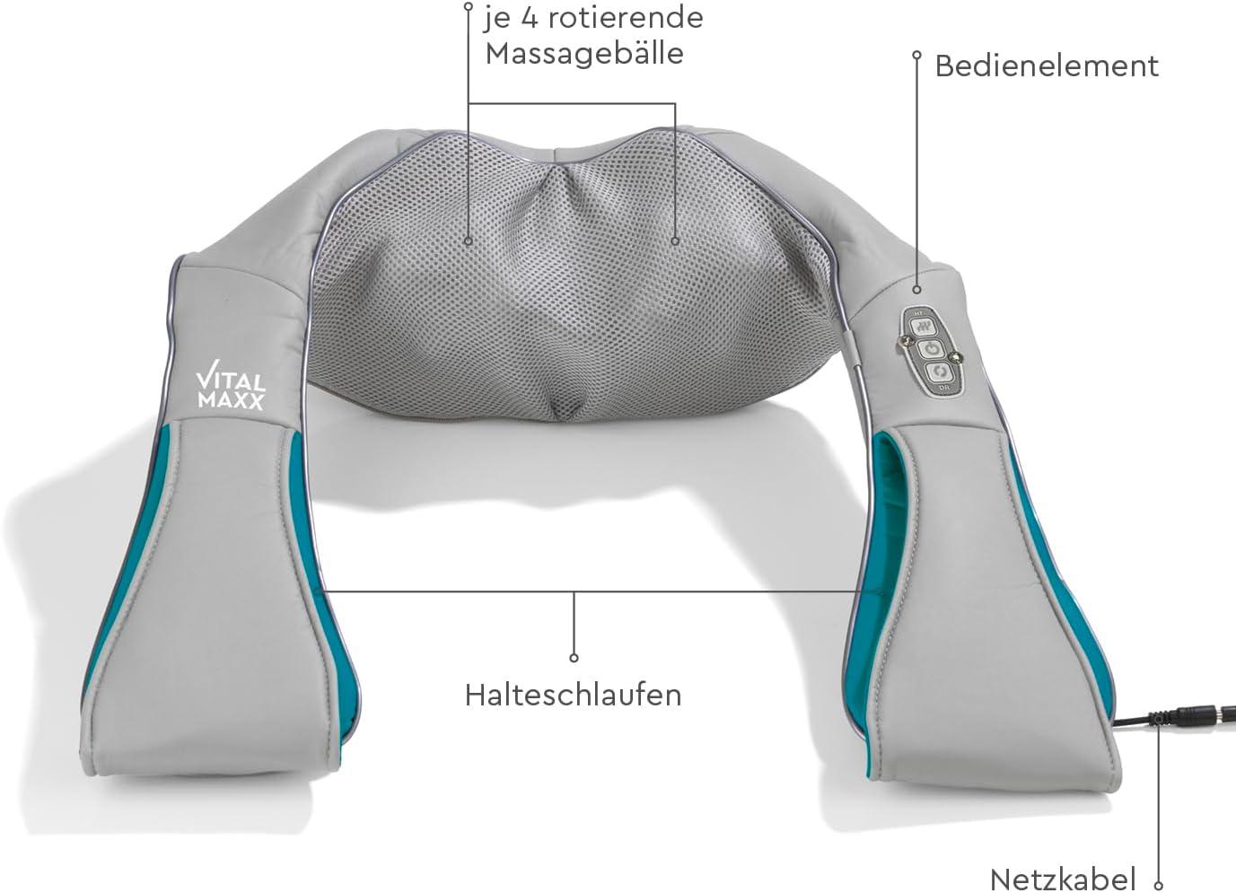 vitalmaxx massagerolle mit vibration VITALmaxx Vibrationstrainer | Training und Massage im Sitzen für Homeoffice  und im Büro | 10 Stufen