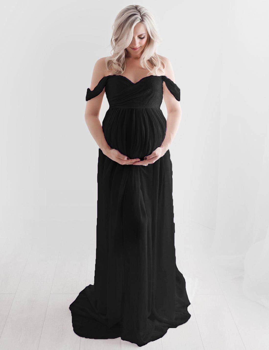 long black dress graduation Black A Line V Neck Backless Long Prom Dresses with High Slit, Backles –  Lwt Dress main image 0