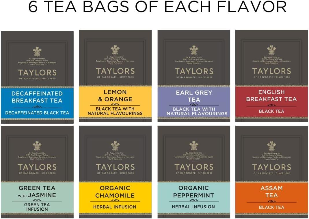 Taylors of Harrogate Assorted Speciality Teas Selection Gift Box 108 g