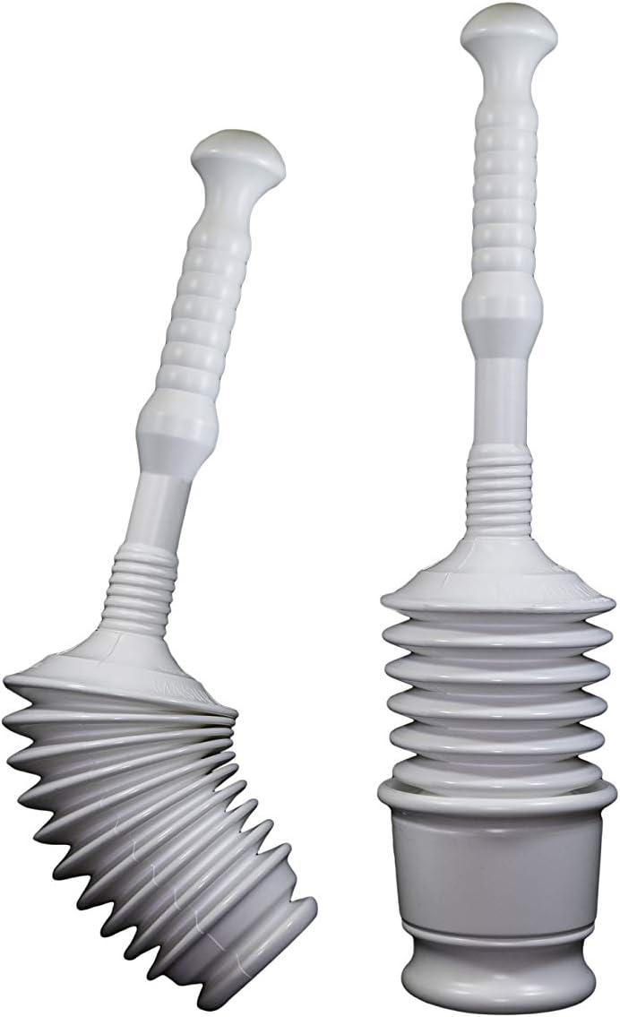 Master Plunger MP500B4 Heavy Duty Bathroom Toilet Plunger Kit with