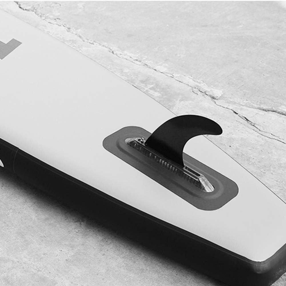 DSHE Detachable Center Fin Black, Kayak Rudder Kit Skeg Tracking Fin